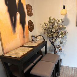 Folding Dining Table Set