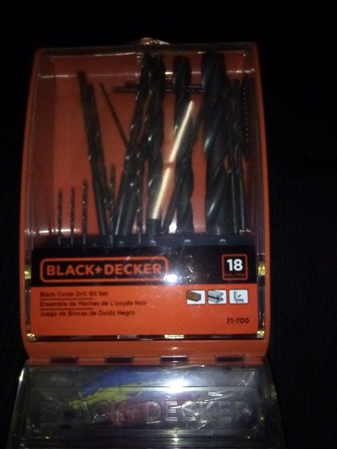 Black & Decker Drill bit Tool Set