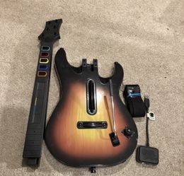 Guitar Hero PS3 Wireless Guitar Controller with Dongle Strap Sunburst World Tour