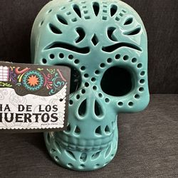 Dia De Los Muertos Calavera Con Luz