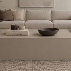 Beige Coffee Table 