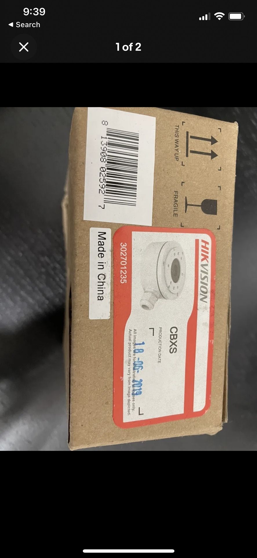 HIK Vision cBXS Outdoor junction Box