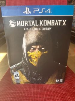 Mortal Kombat X Kollector's Edition Scorpion Statue Figure (statue and box only)