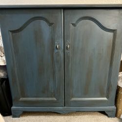 Antique Stained Cabinet