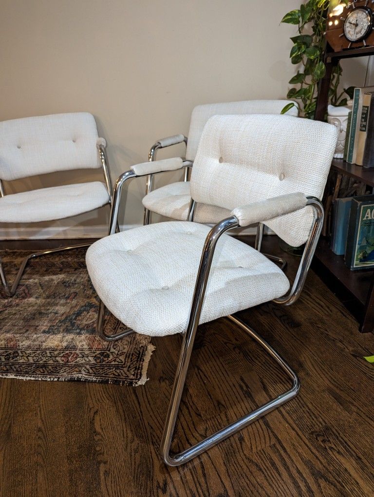 Vintage Chrome Chairs