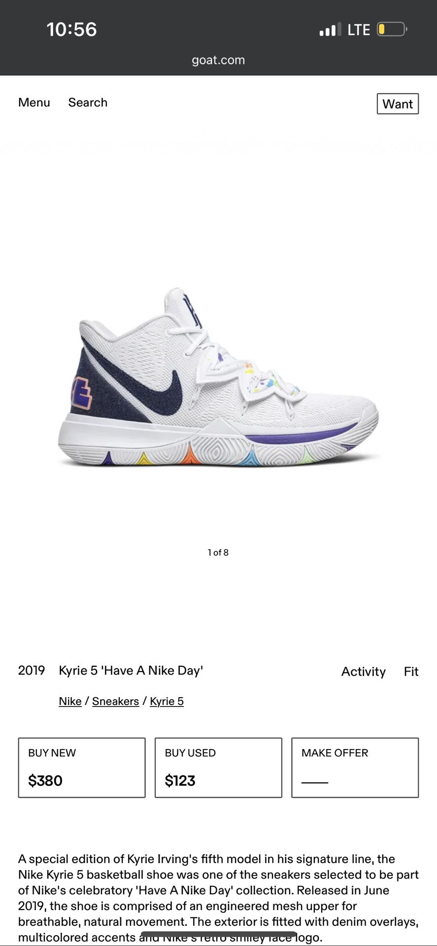 A Nike Day Kyrie New Release 2019 Size Nike Kyrie Have A Nike Day 2019
