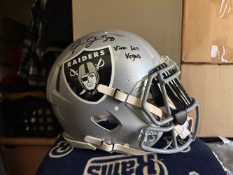 Full size authentic Raiders helmet