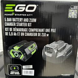 New Ego 5 Ah Battery And Charger