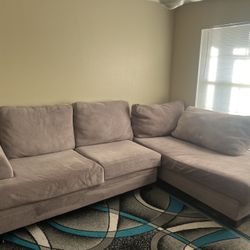 Gray Sectional Couch