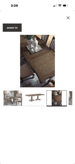 Ashley Dinning Table TOP ONLY Not Included Base