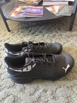 Puma Black Low-Top Sneakers