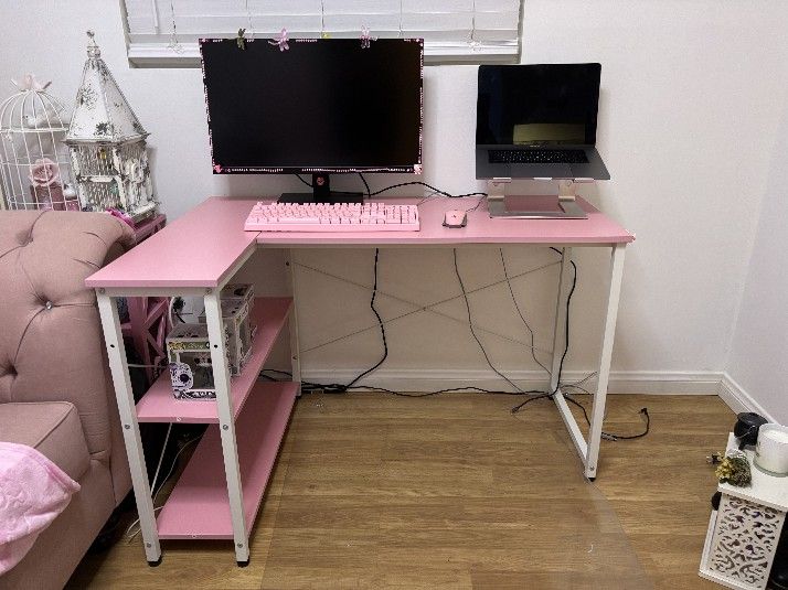 Pink Desk