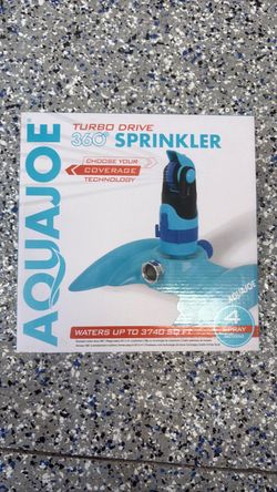 Aqua Joe Turbo Drive 360° Sprinkler