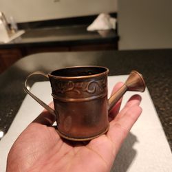 Brass water pitcher