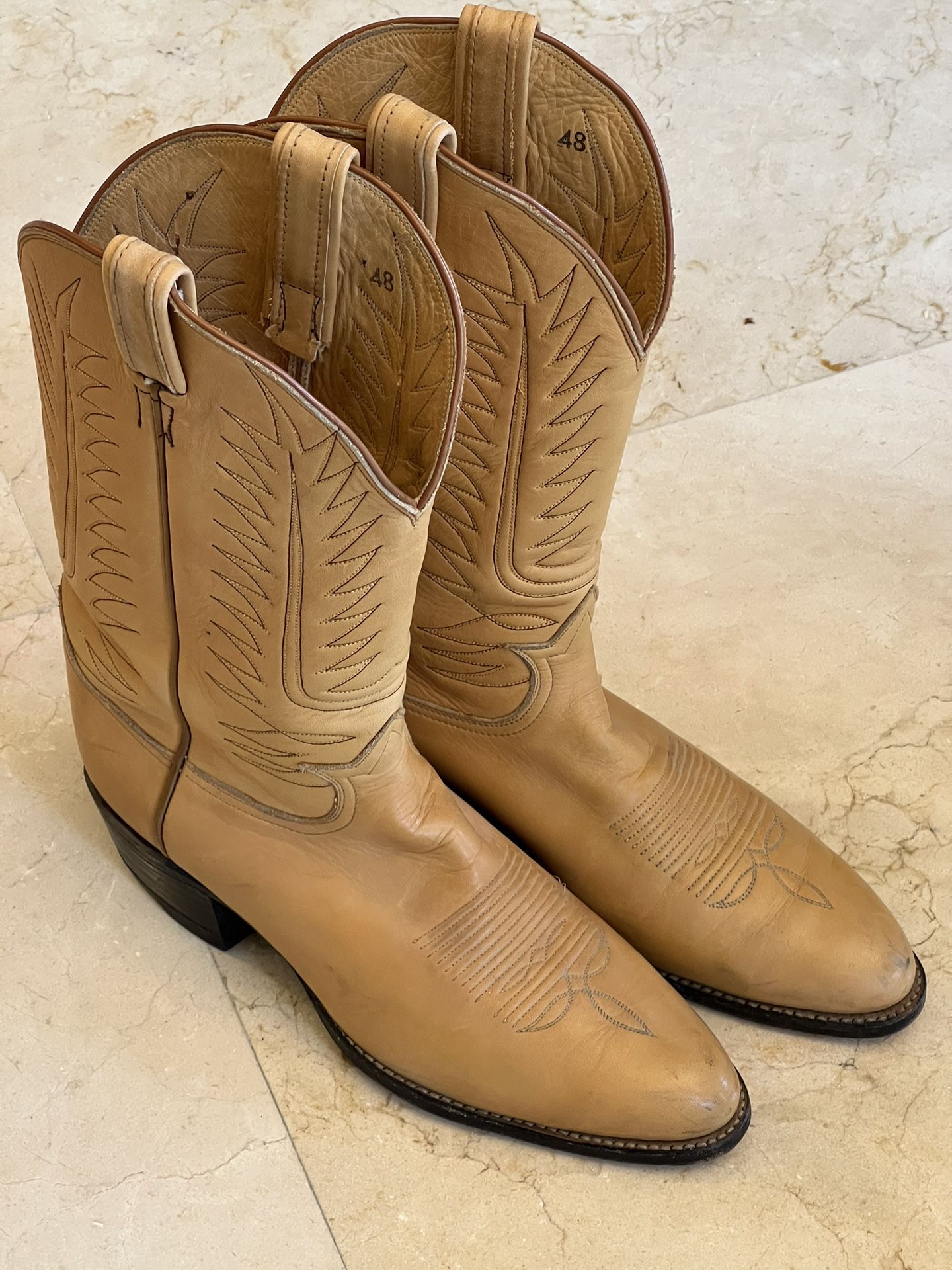 Tony Lama, All Leather Boots 10 1/2 D Like New