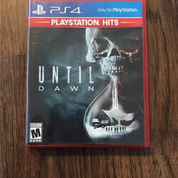 Until Dawn PS4 