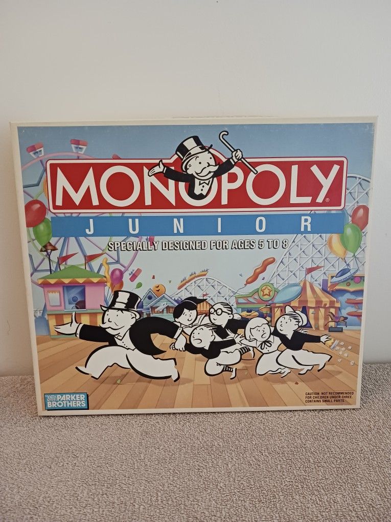Used 1990 Monopoly Jr.