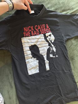 Nick Cave Small T Shirt Black