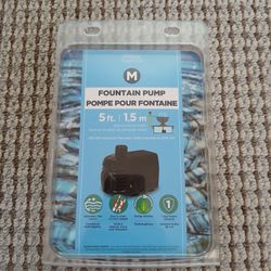 Brand new TotalPond Medium Fountain Pump (338 GPH max flow rate)