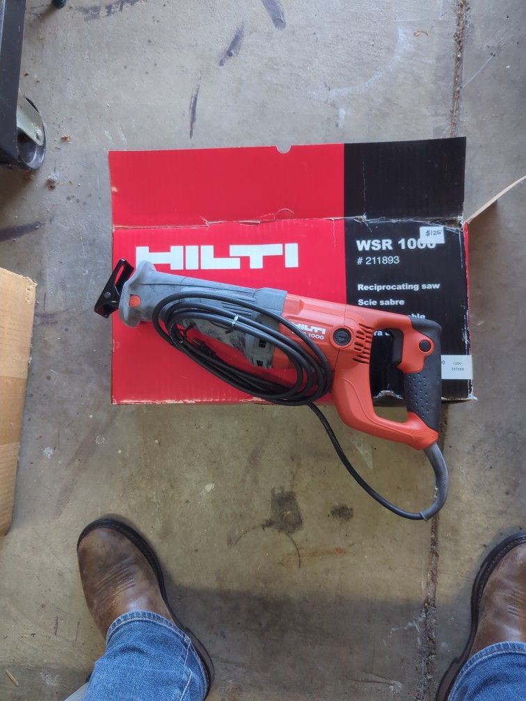 Hilti Reciprocating Saw
