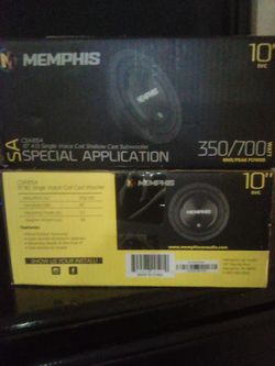 Shallow Mount Subwoofers