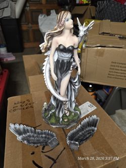 Angel With Dragon