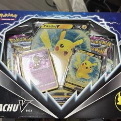Pikachu V Box