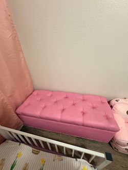 Pink Ottoman