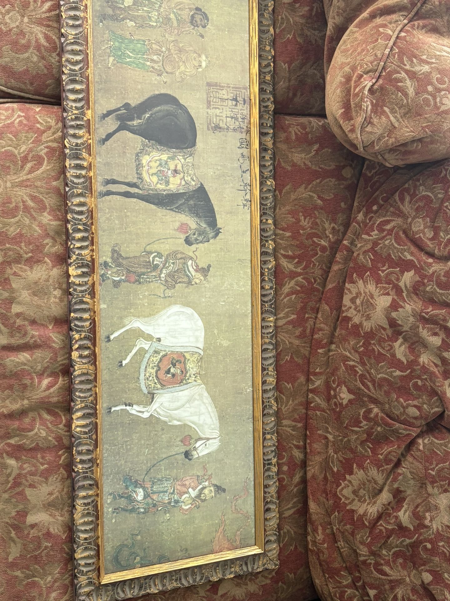 Han Kan Tang Dynasty Vintage Chinese Art Scroll