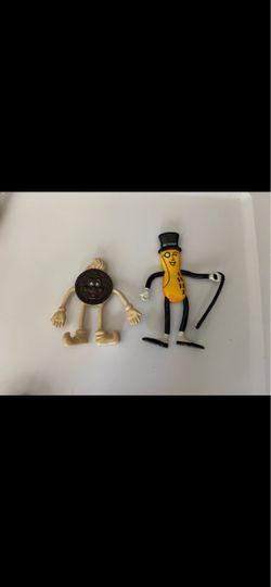 Mr Peanut Man & Oreo Man Bendable Figures
