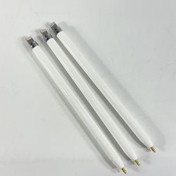 Lot of 3 Apple Pencil 1st Generation Model A1603 for iPad Pro & iPad ~ UNTESTED