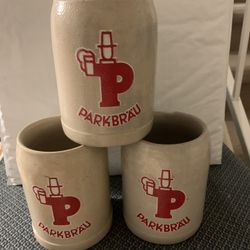 Three German Mugs