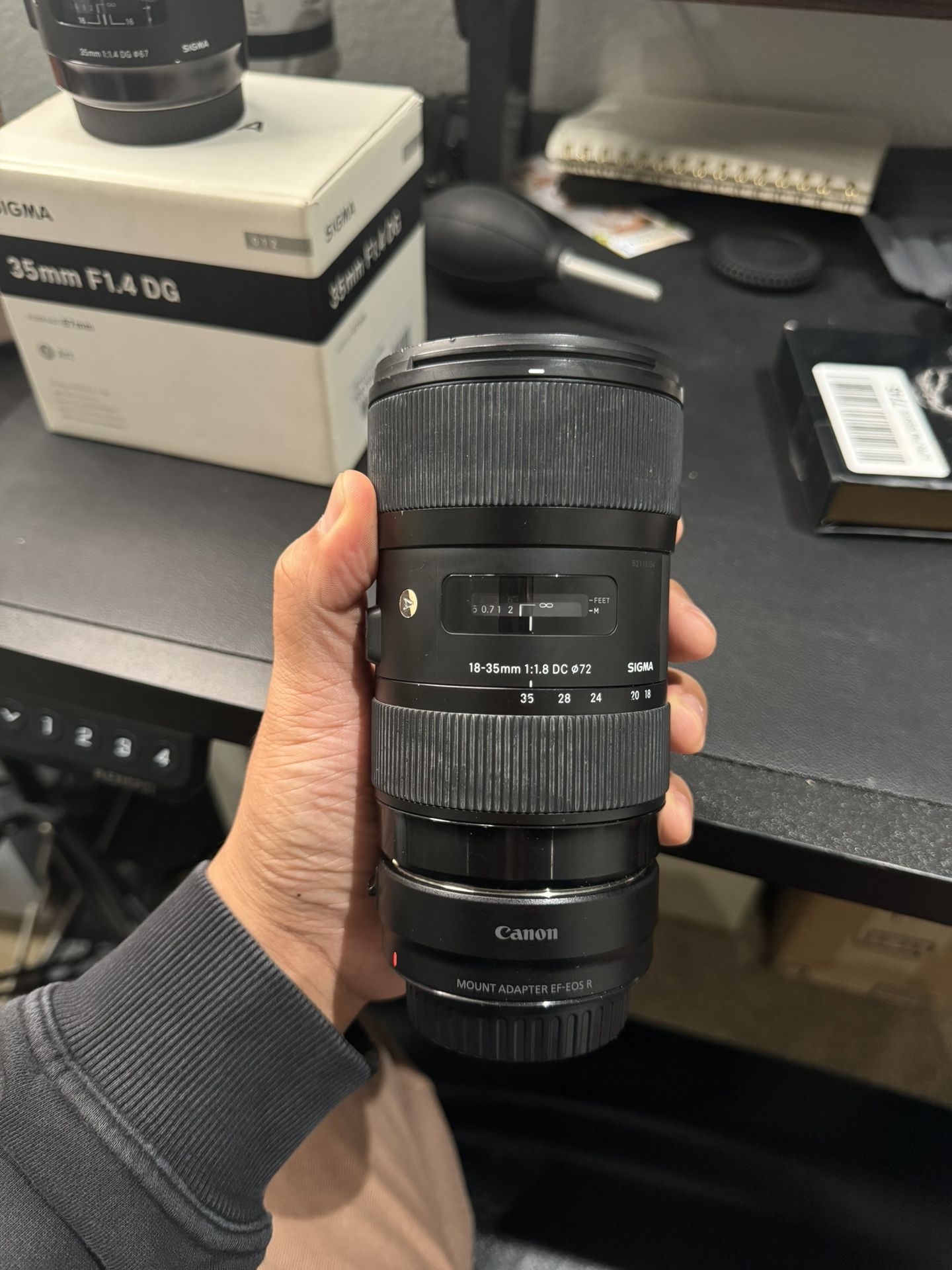 Sigma Art 18-35mm 1.8 Canon