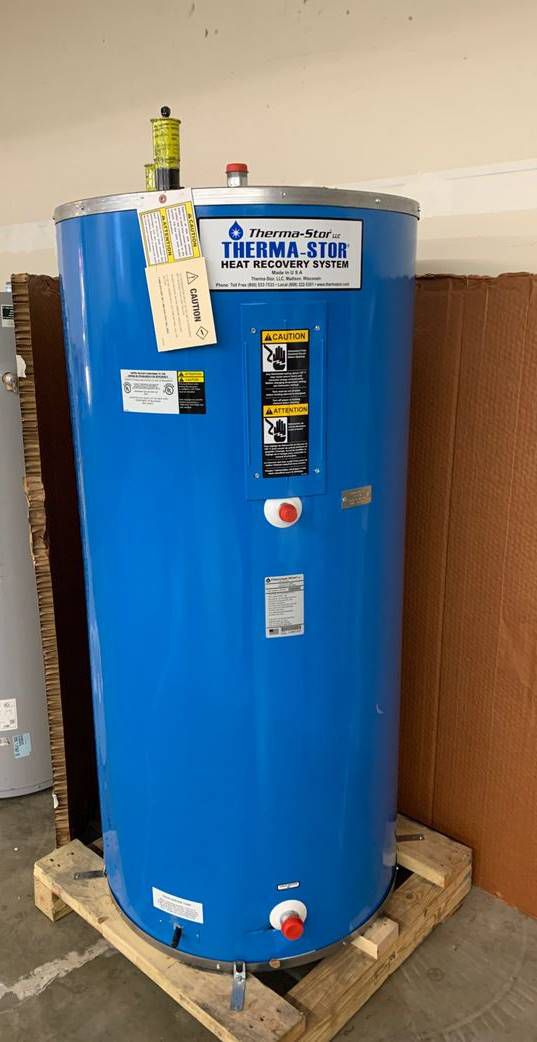 114 gallon THERMA-STOR WATER HEATER WITH WARRANTY FXR