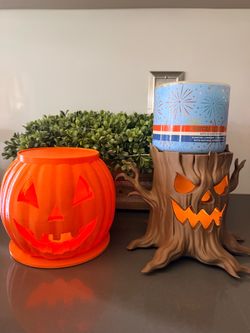 Halloween candle holders
