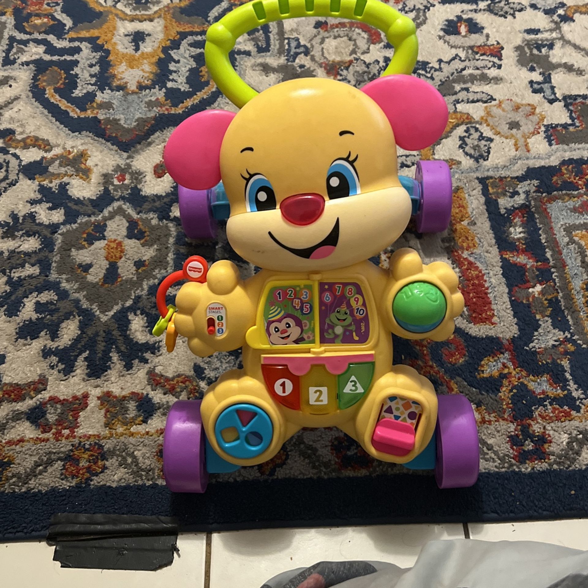 Fisher-Price Pink Dog Walker
