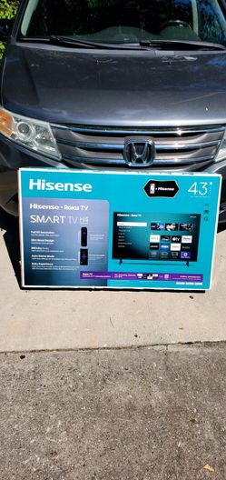 Price Firm Brandnew 43 inch hisense roku 4k smart no trading