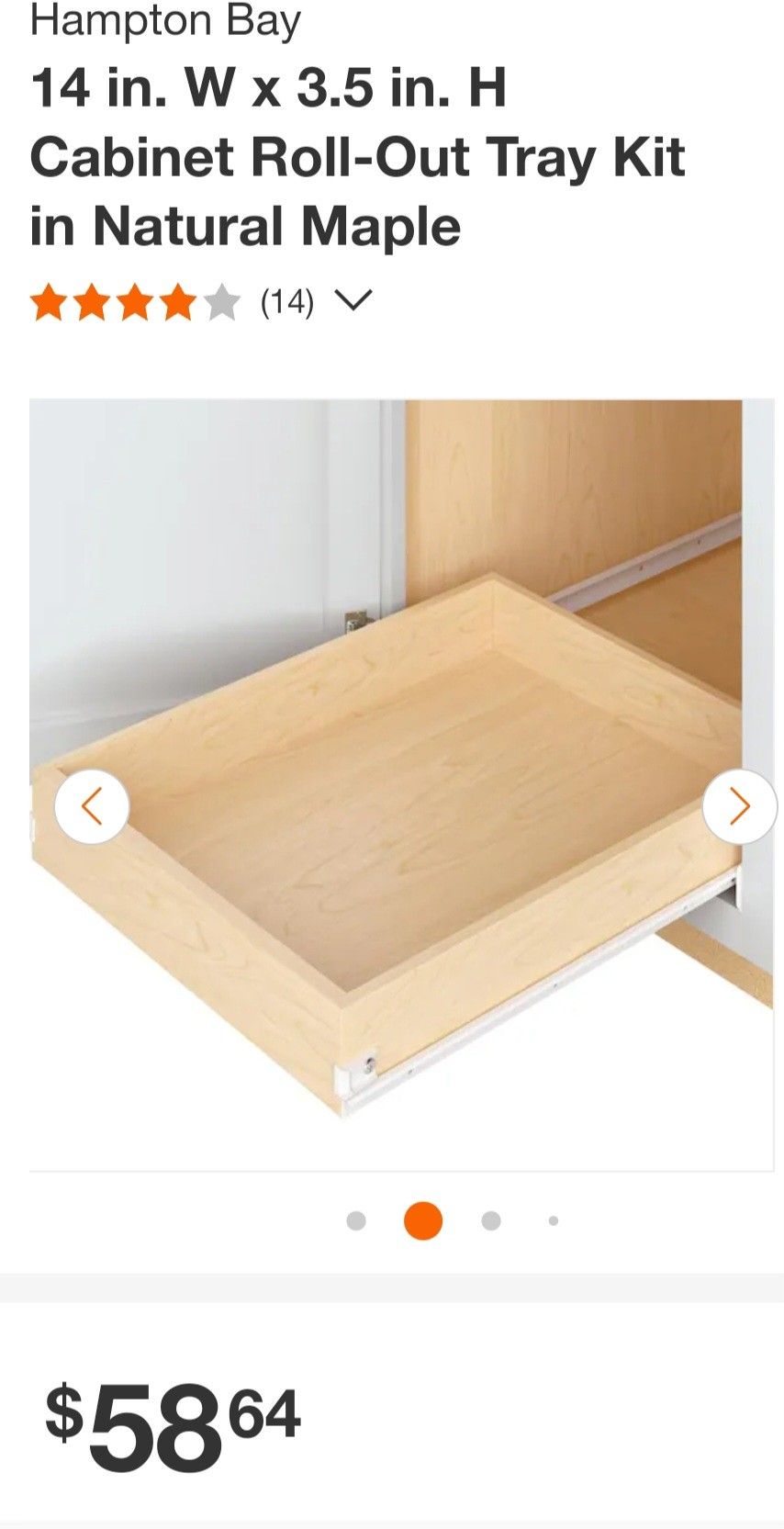 2 Roll-out Drawers Cabinet