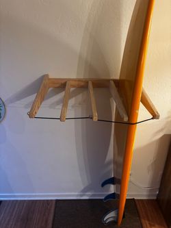 Wood surf rack