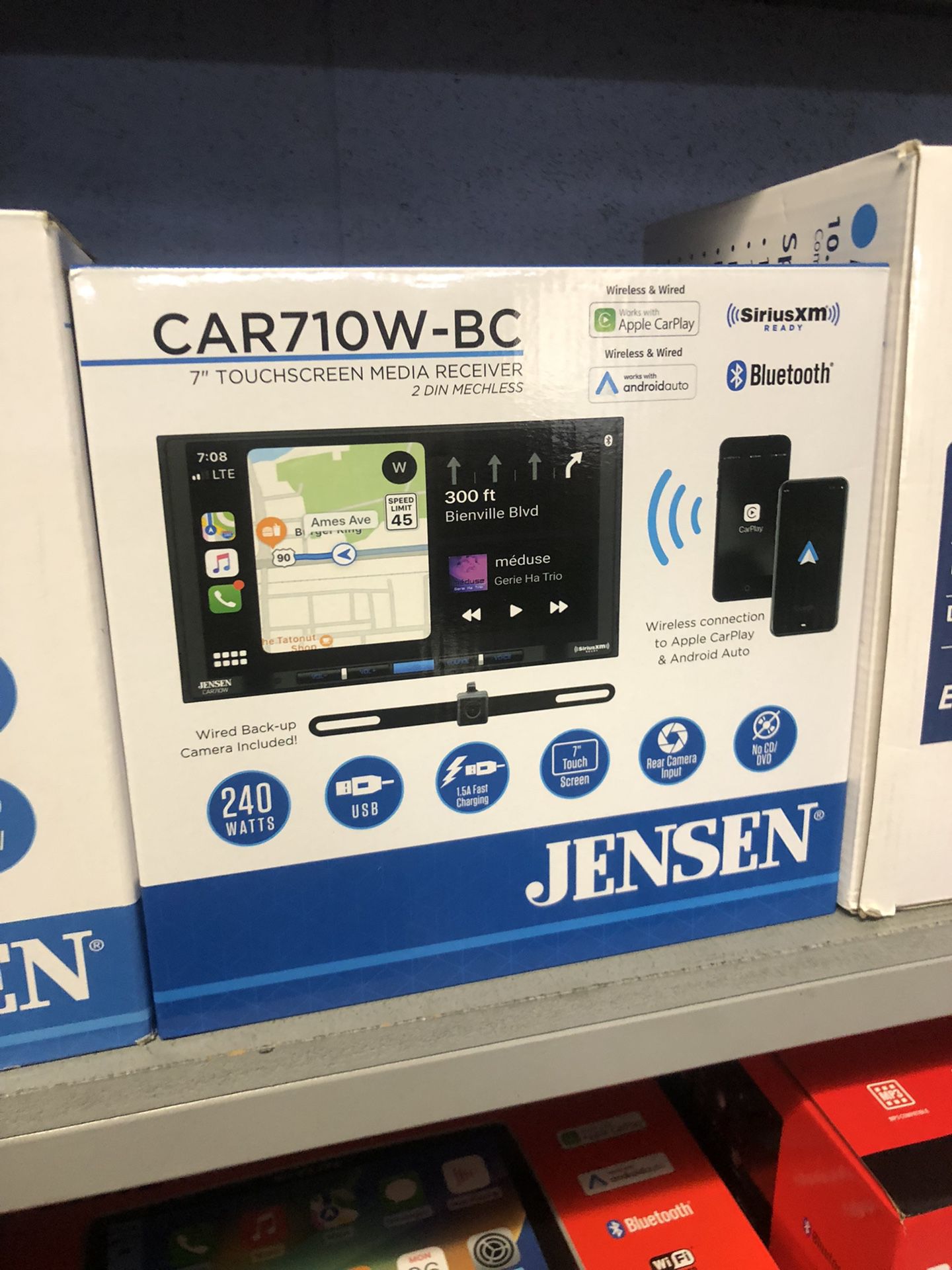 Jensen Car710w-bc On Sale Today For 259.99