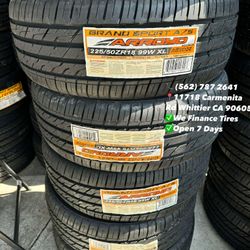 225/50/18 Arroyo Grand Sport A/S New Set of Tires Installed and Balanced Set de Llantas Nuevas Instaladas y Balanceadas