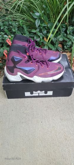 Nike LeBron 13 GS "Mulberry" - Size 7Y (Youth / Kids)​ Style Code: 808709-500