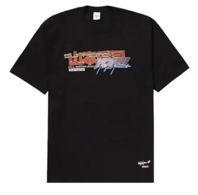 Supreme x Yohji Yamamoto Tekken Logo Tee FW22 Men's Size XL Black BRAND NEW