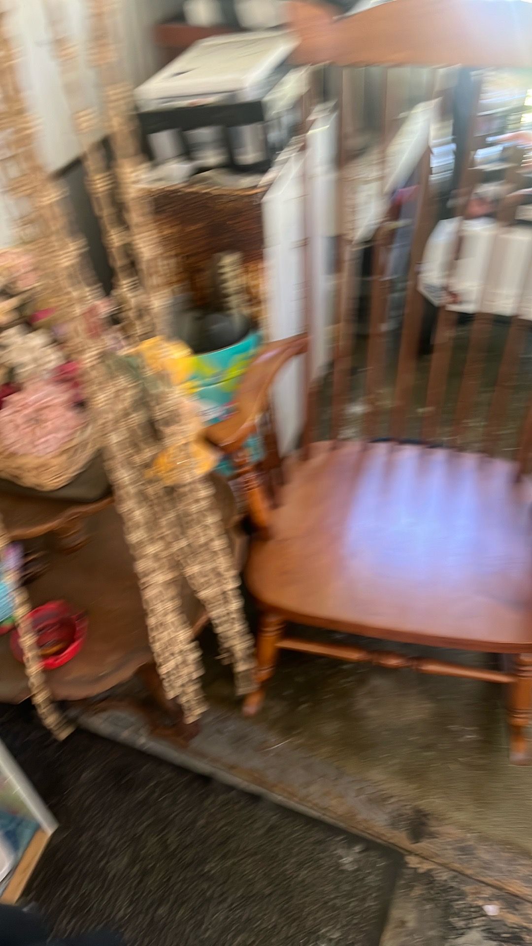 antique rocking chair