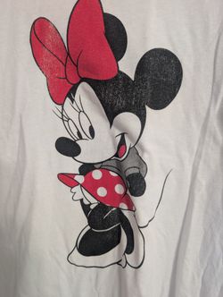 Disney Minnie Mouse Tee Shirt Adult Large NWOT