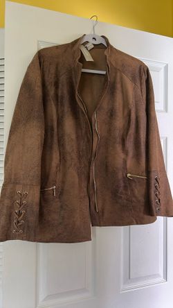 Chico’s fox sweat jacket