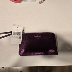 Kate Spade Dark Raspberry Small Wristlet