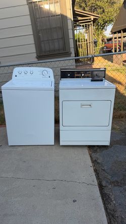 Washer and dryer