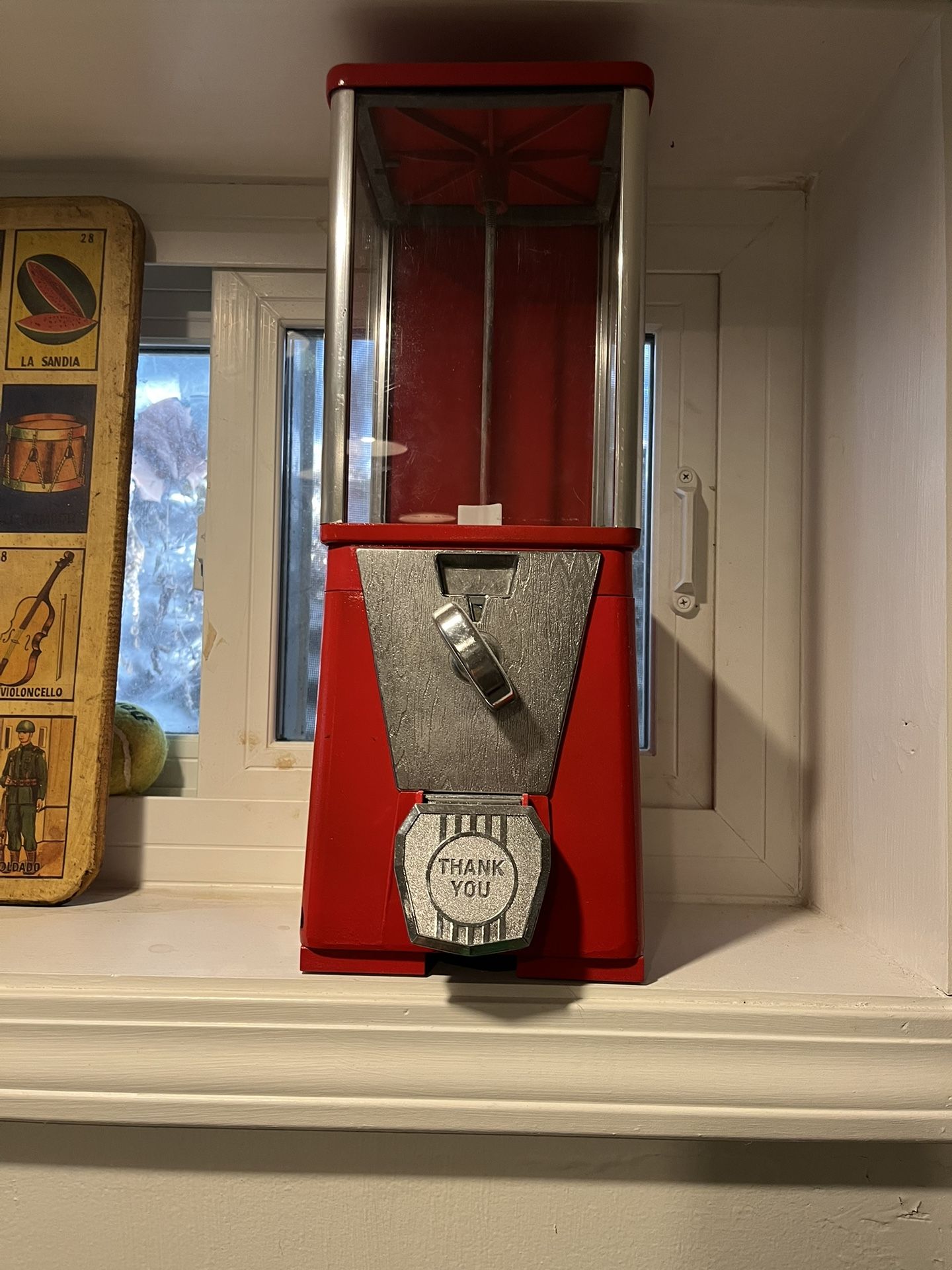 Vintage Gum Ball Ball Machine