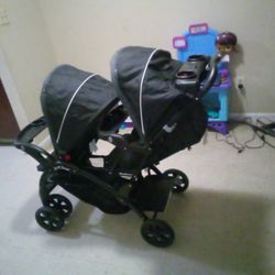 Trend Sit And Stand Double Stroller 